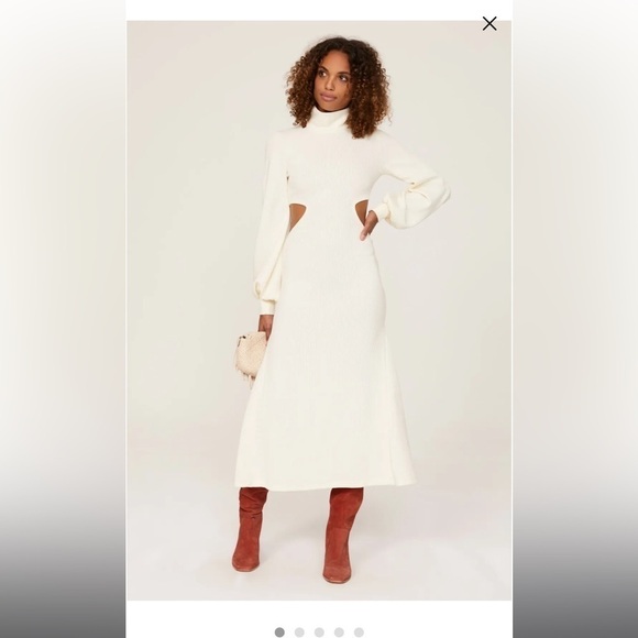 NWT WeWoreWhat Cut Out Sweater Dress - Picture 1 of 8